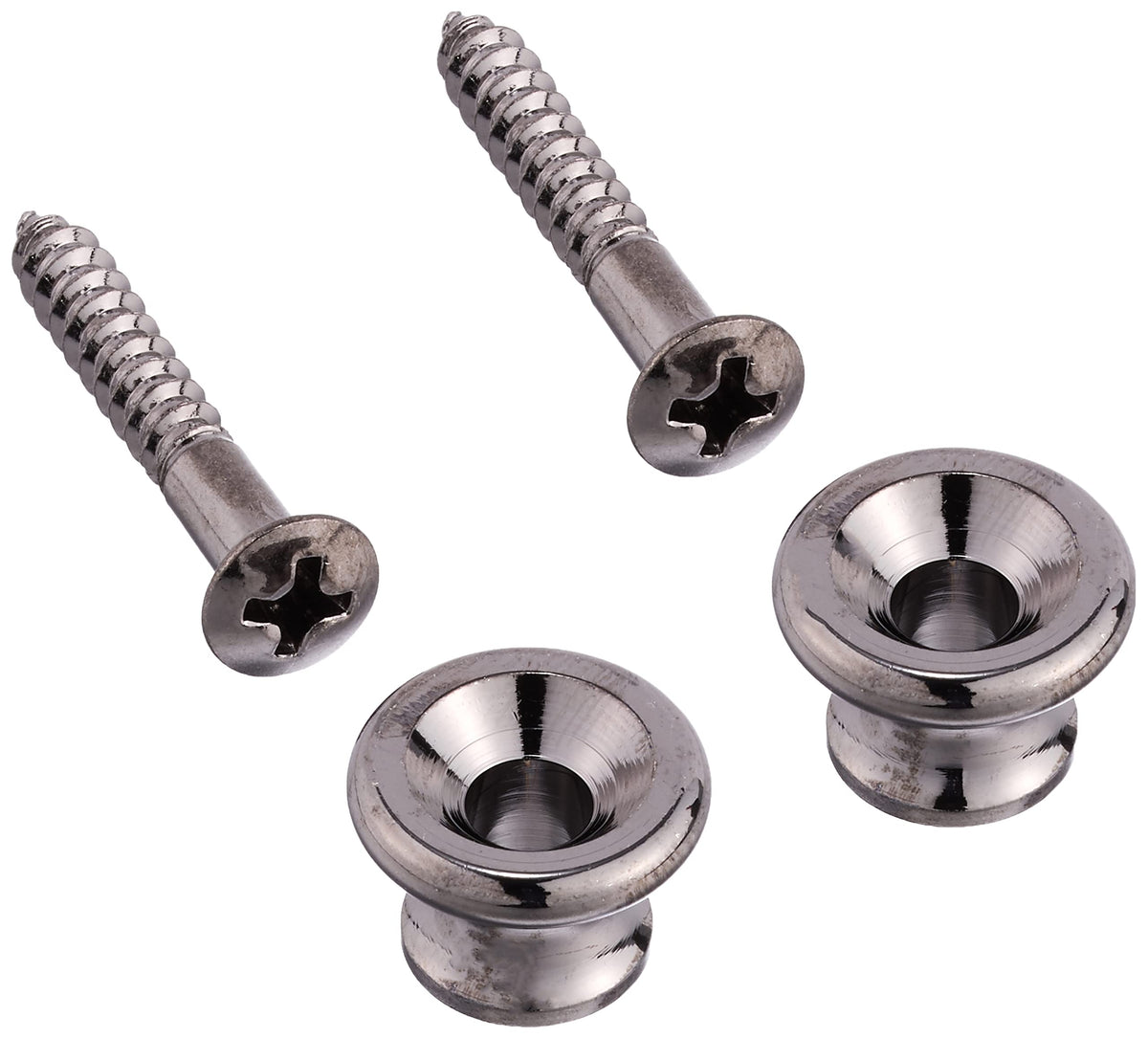 GOTOH Strap Pin, Gibson Type, Set of 2, Cosmo Black (PEP-B1CK) EP-B1CK