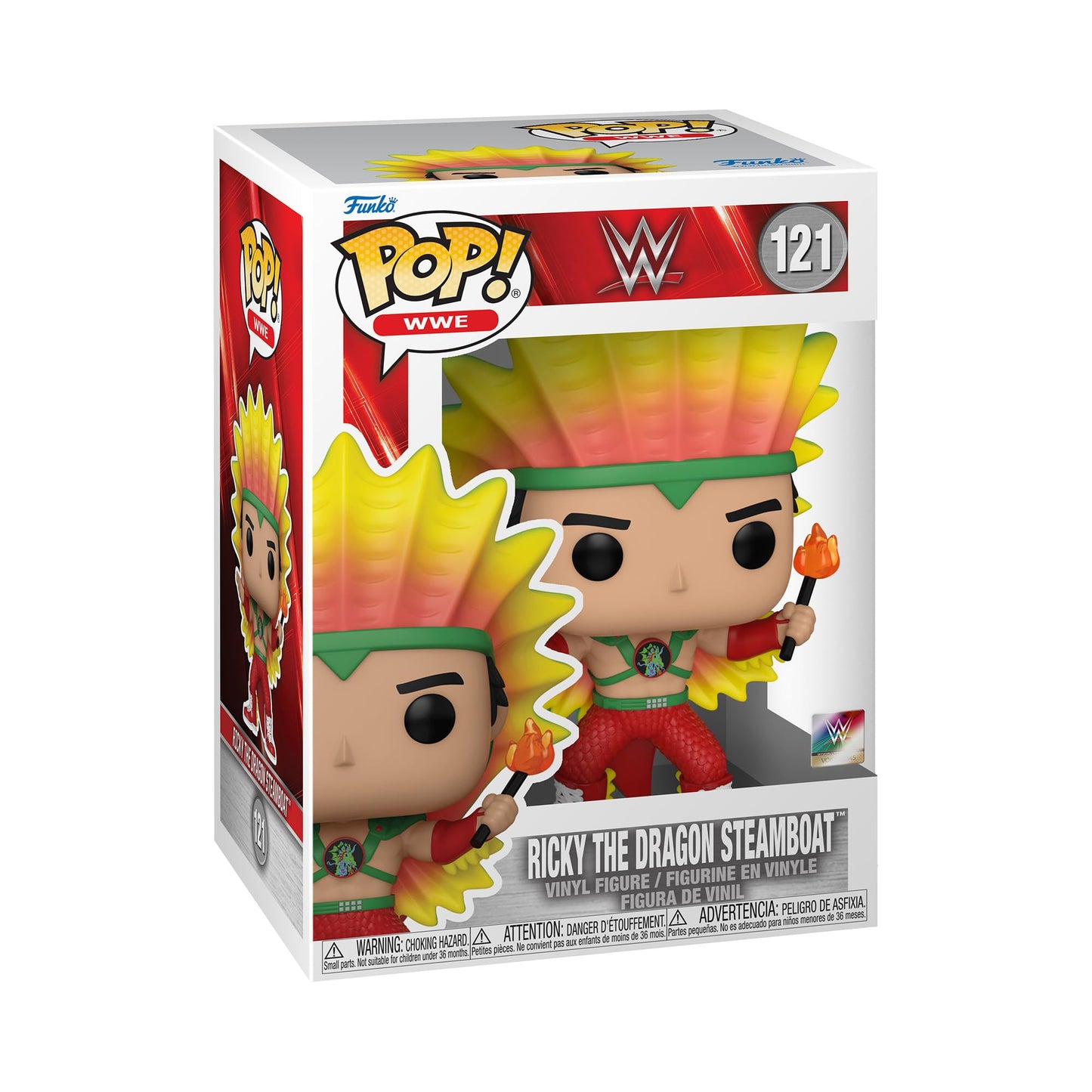 Funko POP! WWE: Ricky The Dragon Steamboat - Collectable Vinyl Figure - Gift Idea - Official Merchandise - for Kids & Adults - Sports Fans - Model Figure for Collectors and Display