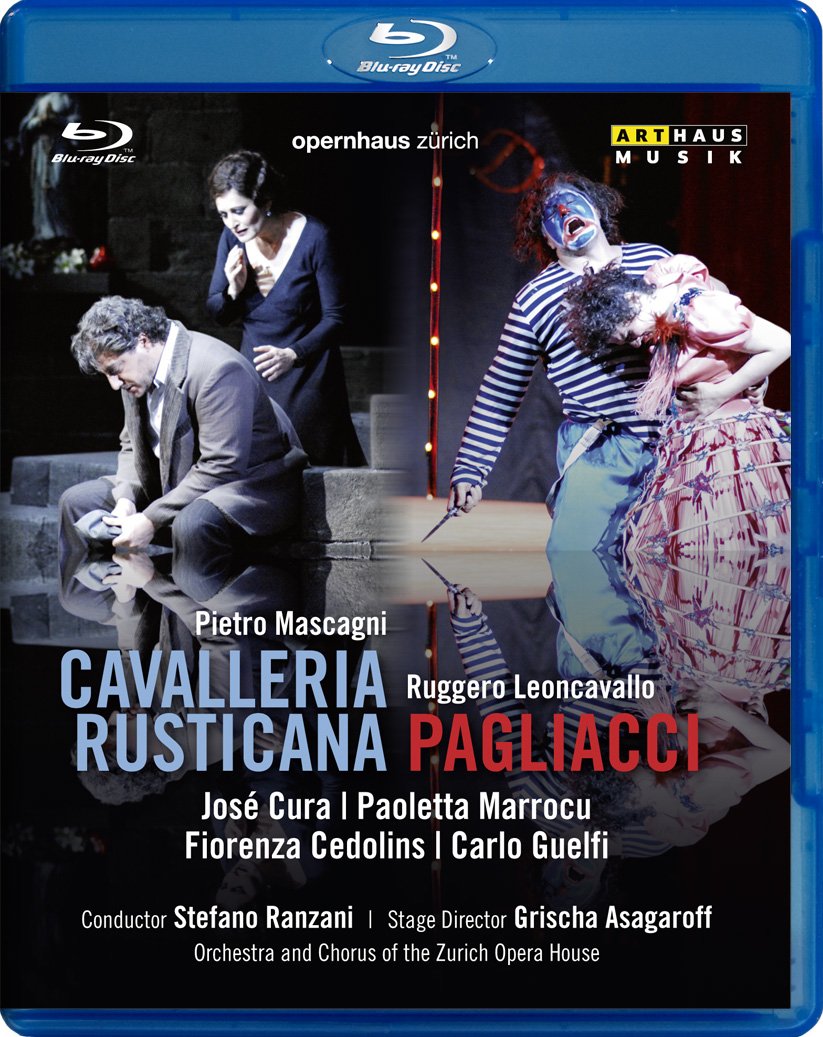 マスカーニ:歌劇「カヴァレリア・ルスティカーナ」/レオンカヴァッロ:歌劇「道化師」 [Blu-ray]