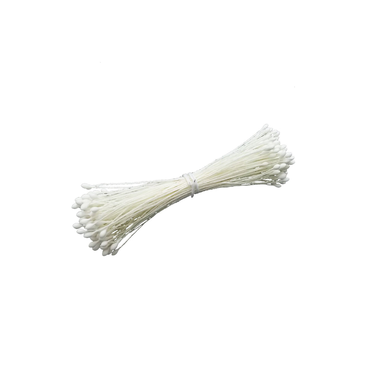 Art Flower Flower Core Thread peppu Raw Ball White 2 Bundles, 50-Pack