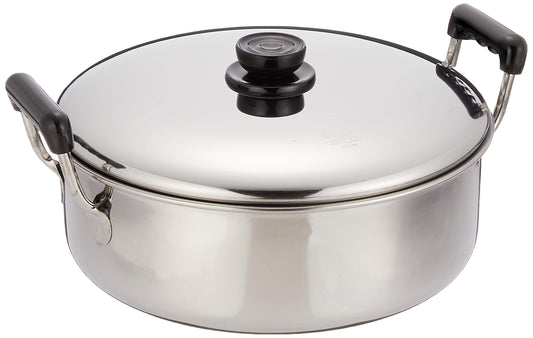 Ma 18 – 0 Shallow Style Sauce Pot Both Hands 26 cm