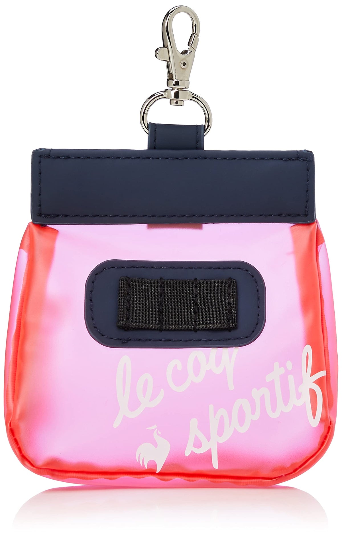 Le Coq Sportif QQCTJX70 Women's Golf Accessory Holder, One-Handed Opening, Skeleton, PK00 (Pink), One Size
