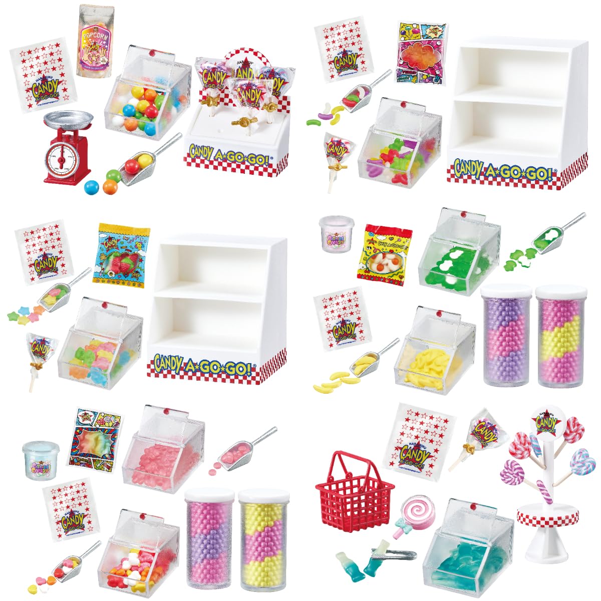 Re-ment - Petit Sample - Candy A GO GO - Blind Box - 1 of 6