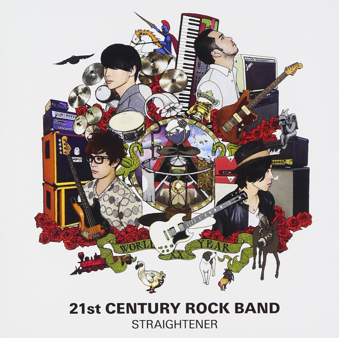 Straightener - 21st Century Rock Band (CD+2DVDS) [Japan CD] TOCT-29146
