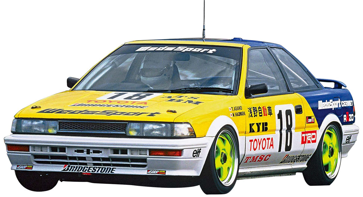 Hasegawa - 1:24 Wedssport Corolla Levin AE92-1989 Inter Tec