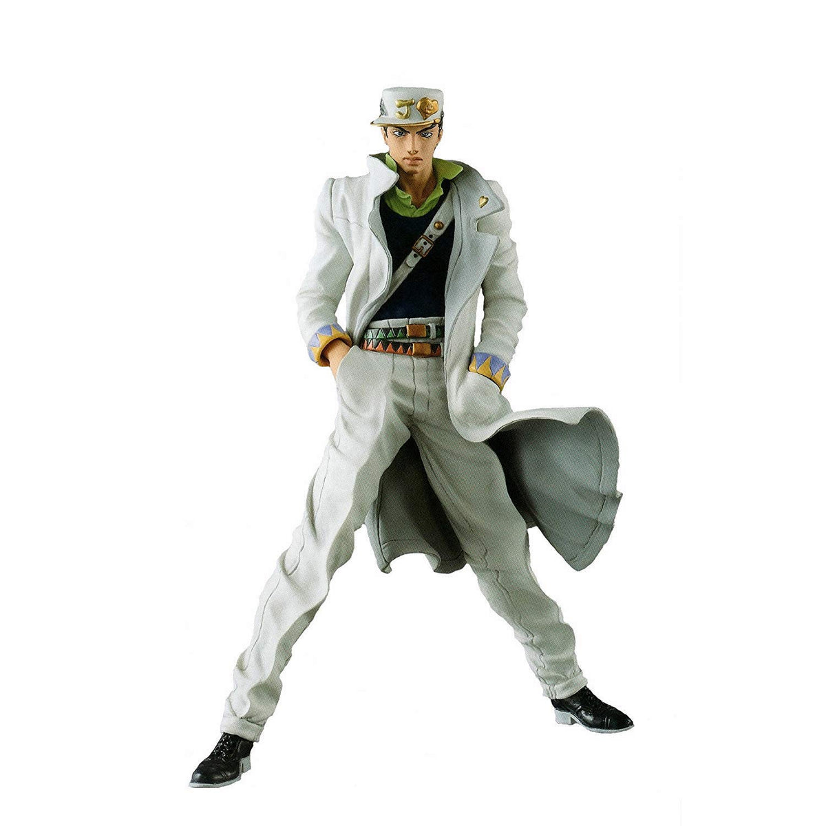 Banpresto Jojo's Bizarre Adventure Diamond is Unbreakable Jojo's Figure Gallery 7 x Diamond Records Jotaro Kujo Action Figure