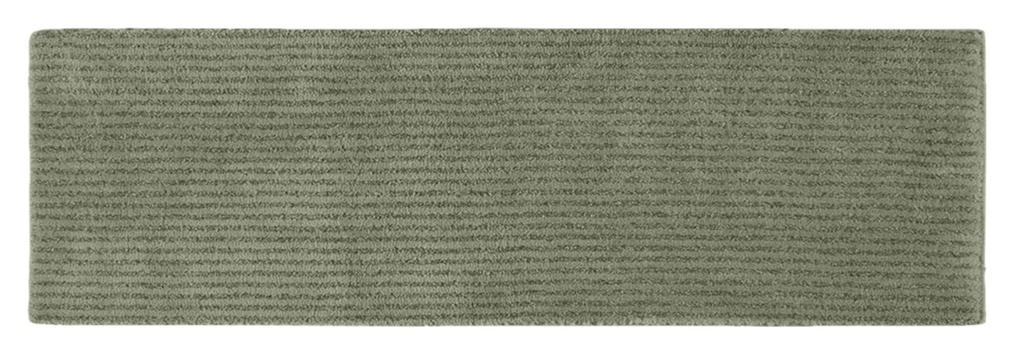 Garland Rug 3-Piece Sheridan Nylon Washable Bathroom Rug Set, Deep Fern