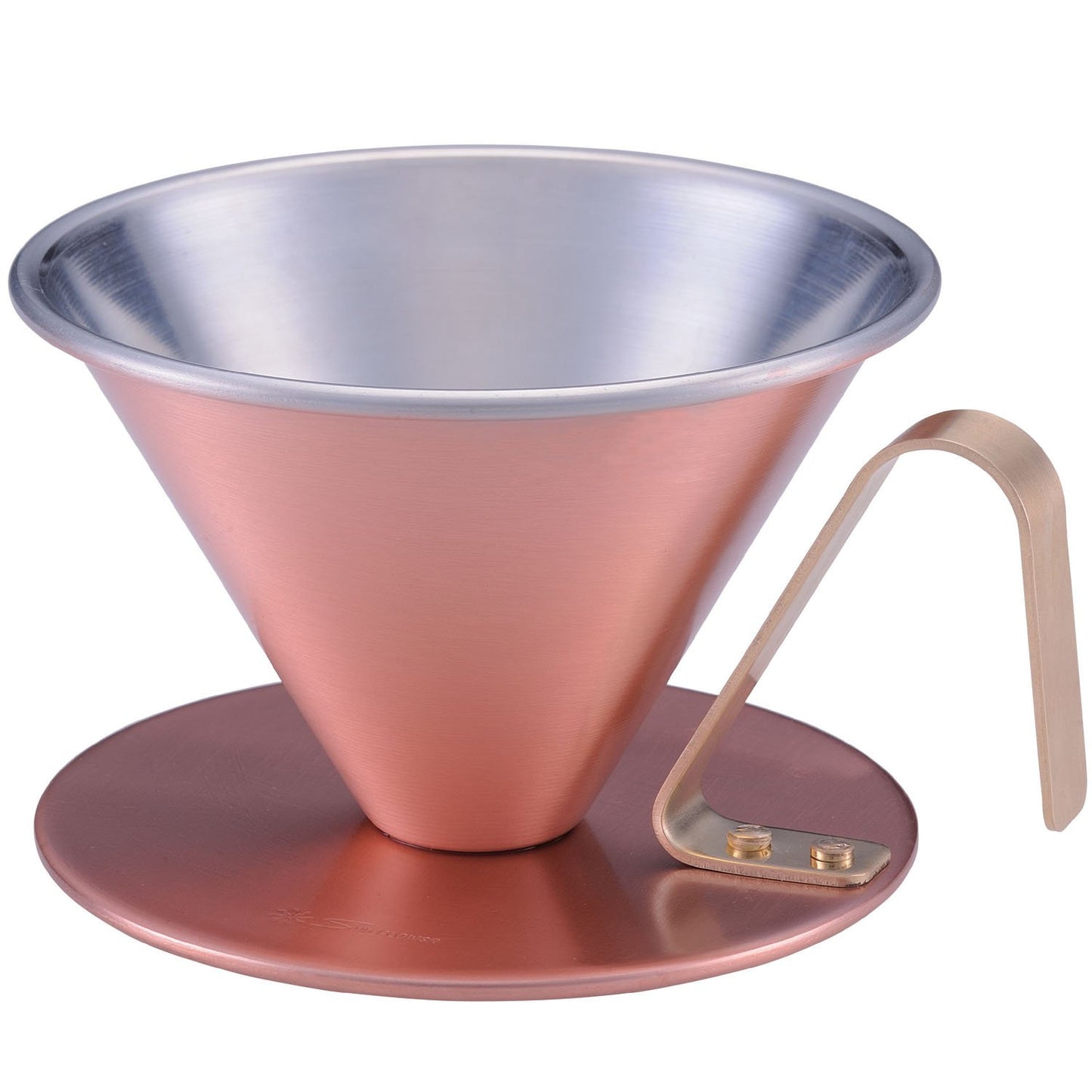 田辺金具(Tanabekingu) Tanabe Hardware 4079 Pure Copper Coffee Dripper, Matte