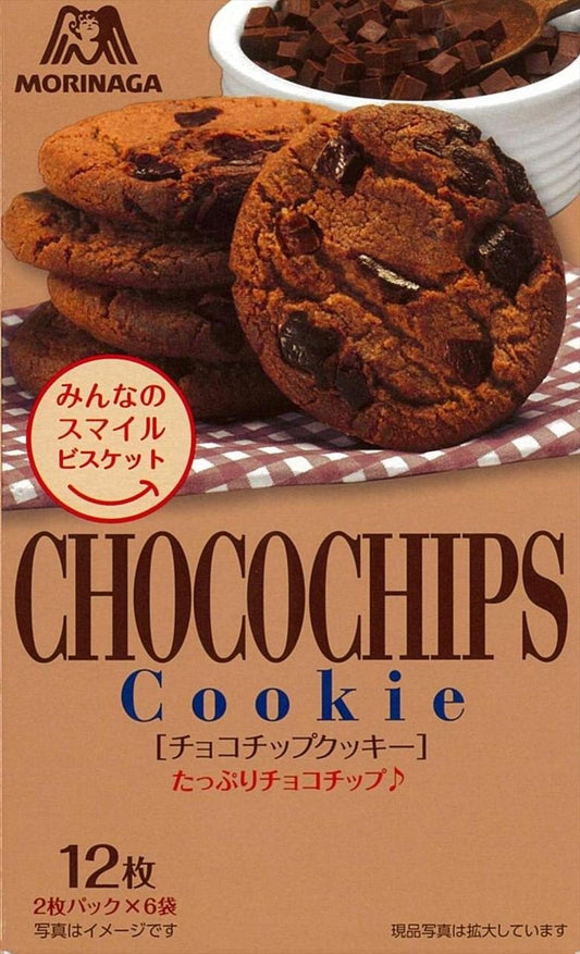 Morinaga Choco Chips Cookies Net Wt.3.93oz/111.6g