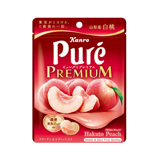 Pure Premium Gummy - Yamanashi White Peach