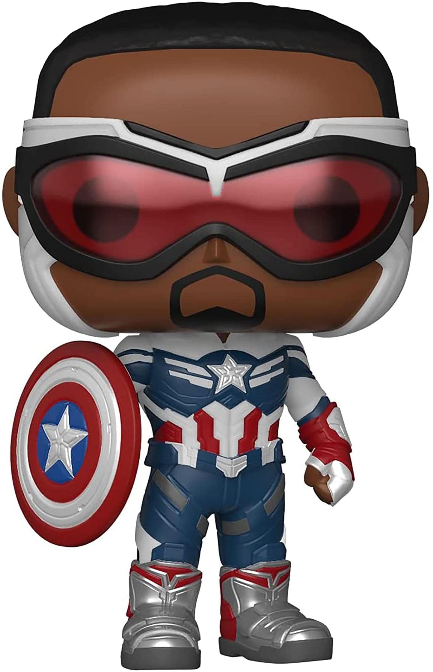 Funko POP Marvel: Falcon and The Winter Soldier - Captain America (Sam Wilson),3.75 inches,Multicolor,51630