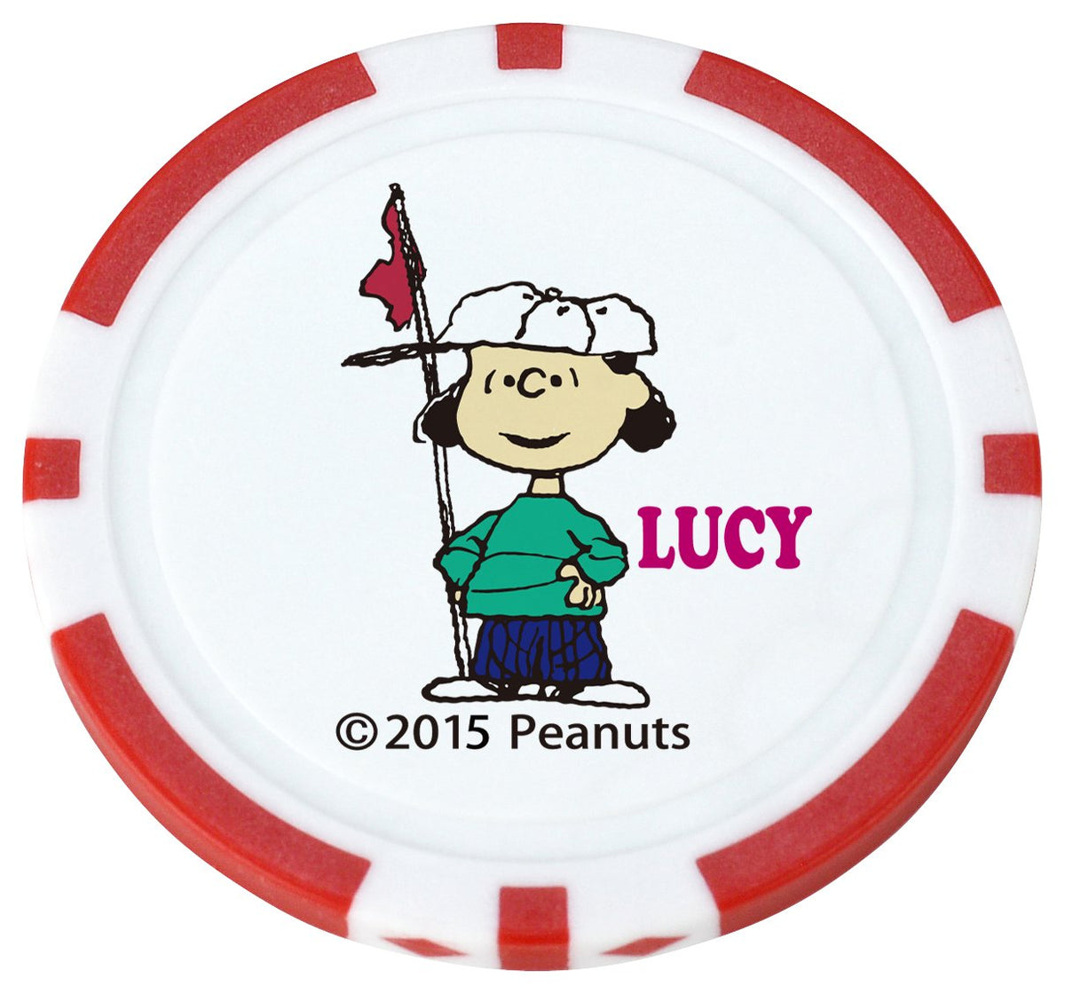 Light X765 Snoopy Lucy Unisex Golf Tip Marker X765 (810) Lucy