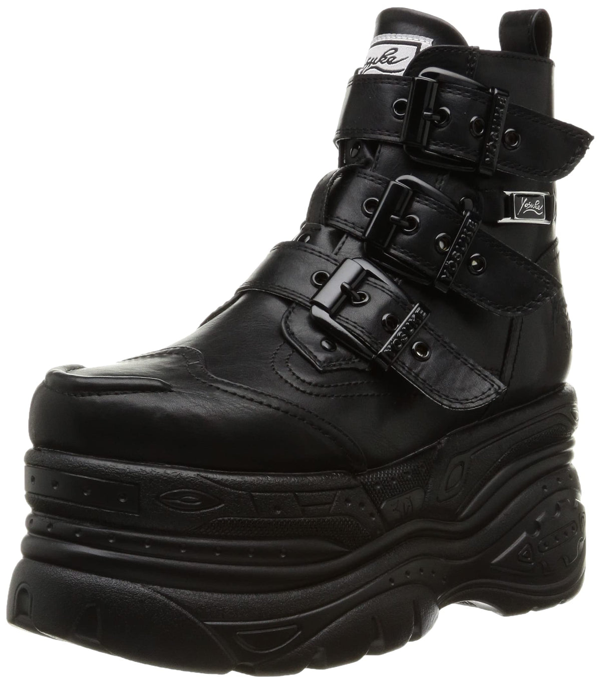 Yosuke 2601138 Women's Platform, black (black 19-3911tcx), 23.5 cm