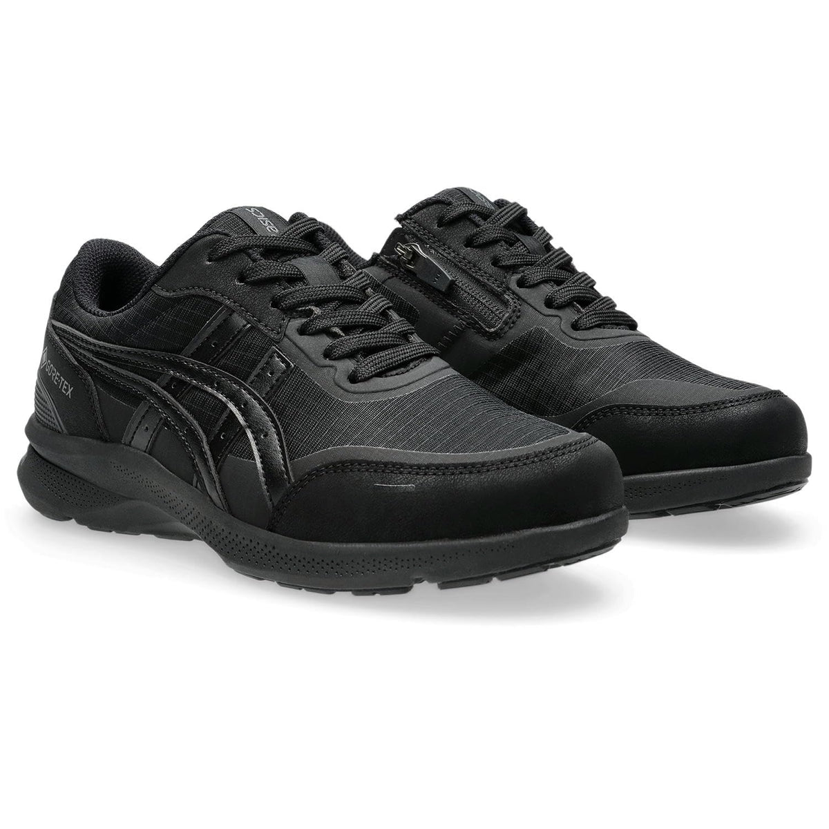 Wellness Walker Women's Walking Shoes, Asics Walking Shoes, Waterproof Hadashi Walker with Zipper, black/black 001, 23.0 cm 3E