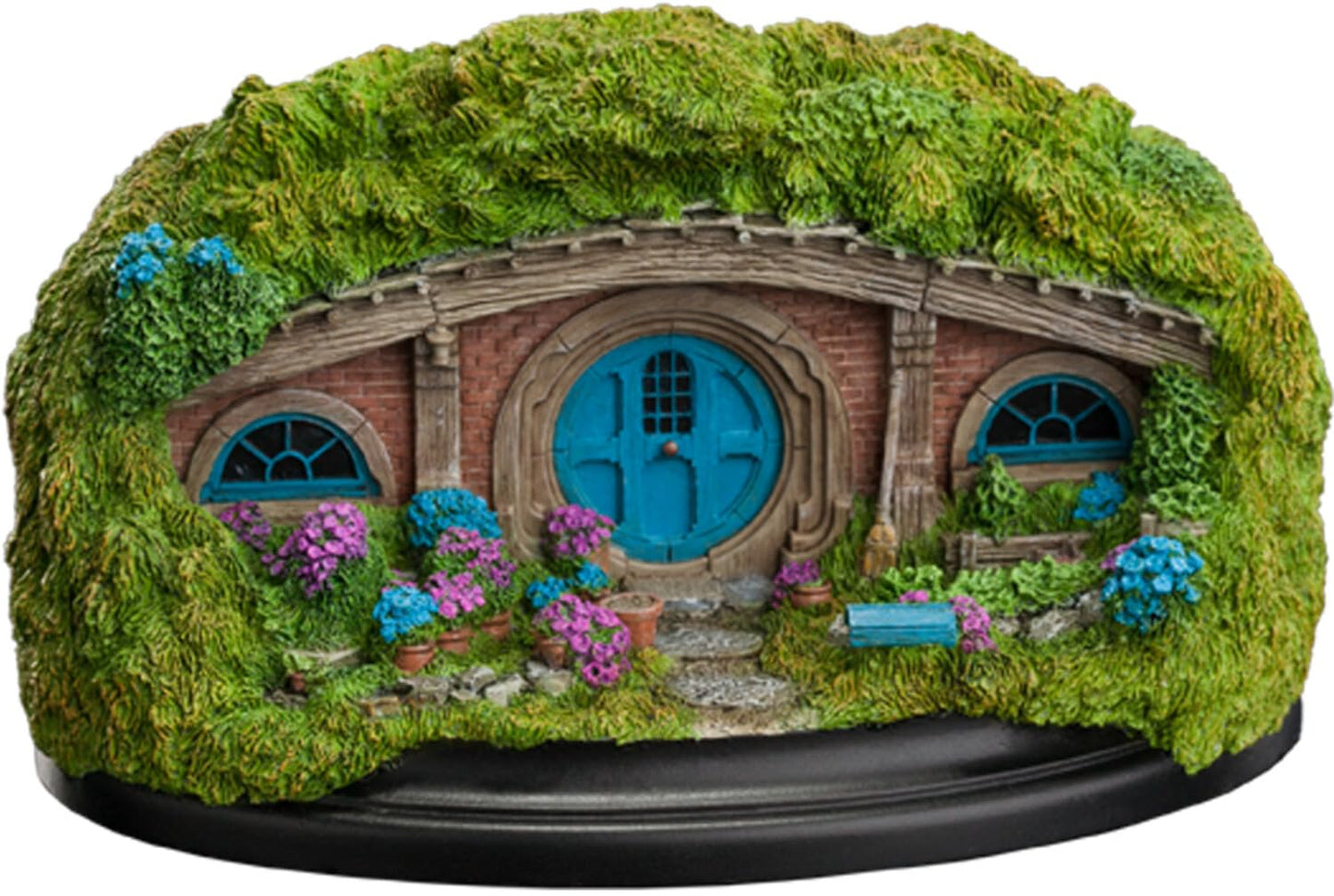 Weta Workshop Lord of The Rings - Hobbit Hole Status (36 BAGSHOT Row - Blue Door)