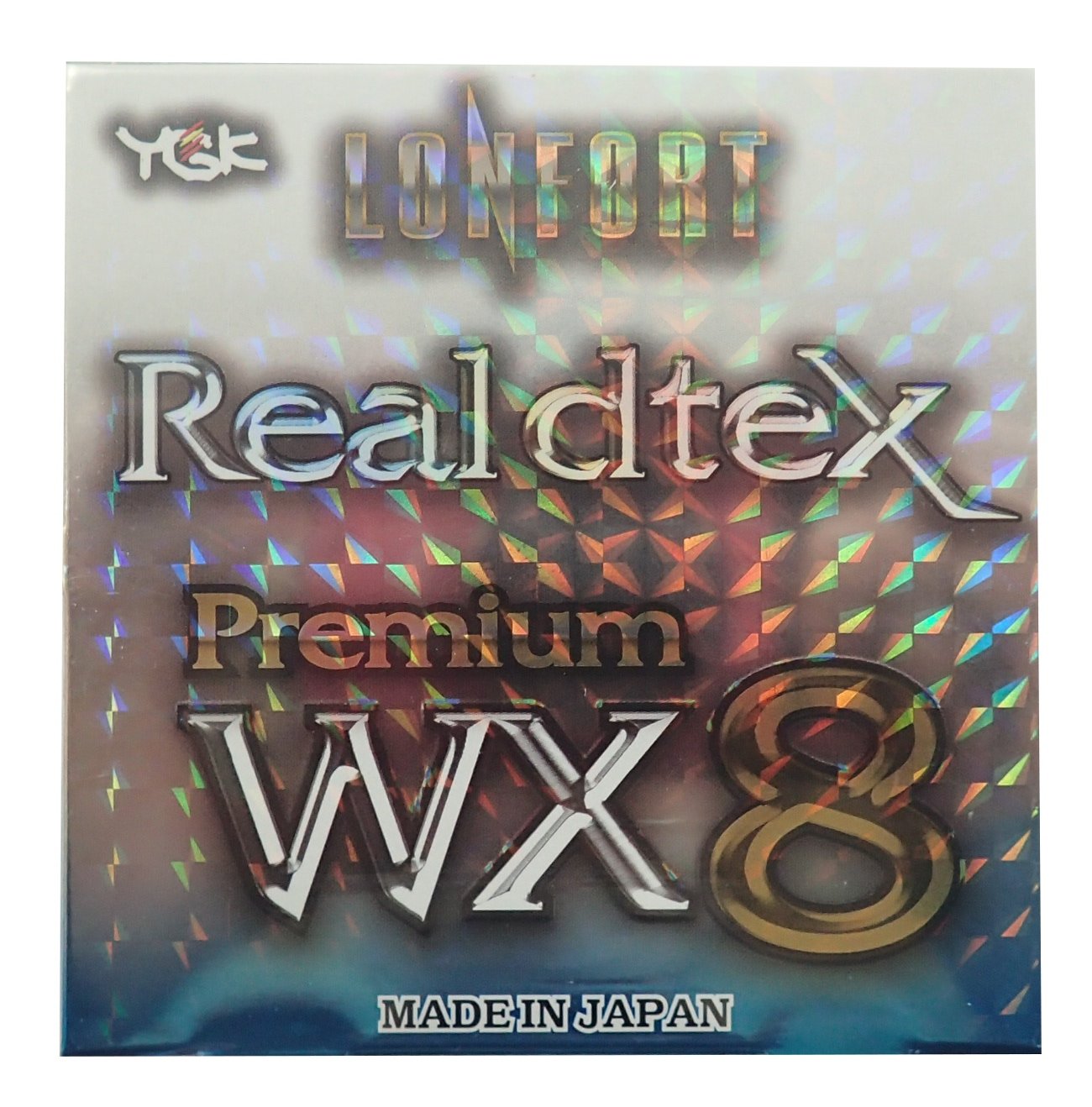 X-Braid Lonfort Real Desitex WX8, 492.2 ft (150 m) Hanger Pack, No. 0.5