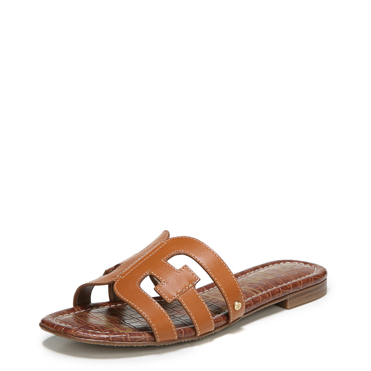 Sam Edelman Women’s Bay Classic Slide Sandal, Saddle,9
