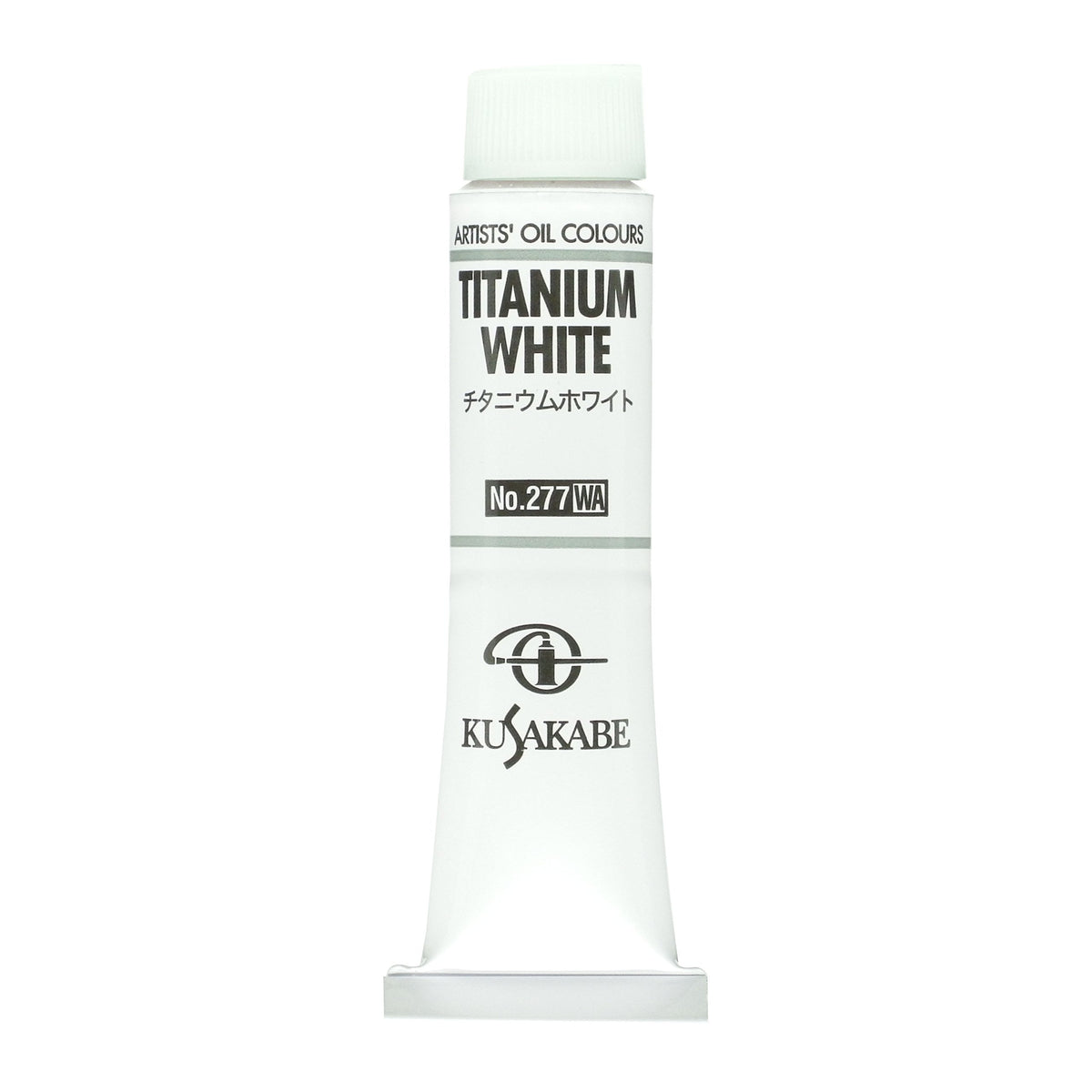 Kusakabe Oil Paint, Titanium White, 9.7 fl oz (20 ml) (No.6)