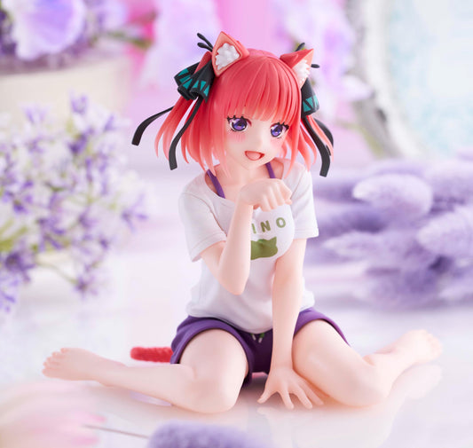 Taito The Quintessential Quintuplets 2: Desktop Cute Nino Nakano Cat Roomwear Version