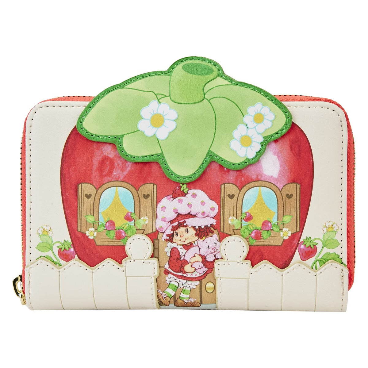 Strawberry Shortcake Strawberry House Zip Around Wallet