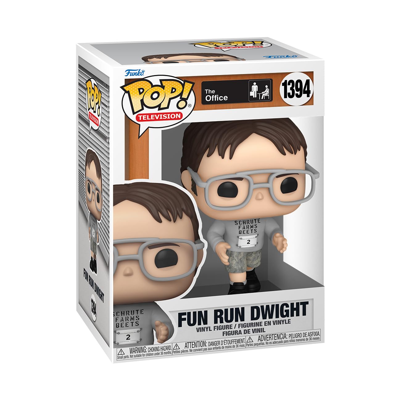 Funko POP! TV: The Office - Fun Run Dwight Schrute - Collectable Vinyl Figure - Gift Idea - Official Merchandise - for Kids & Adults - TV Fans - Model Figure for Collectors and Display