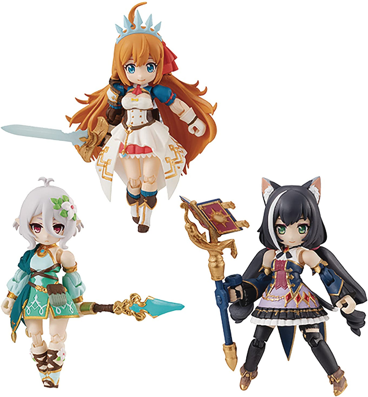 MegaHouse - Princess Connect! Re: Dive - Desktop Army - 3 Pc Display