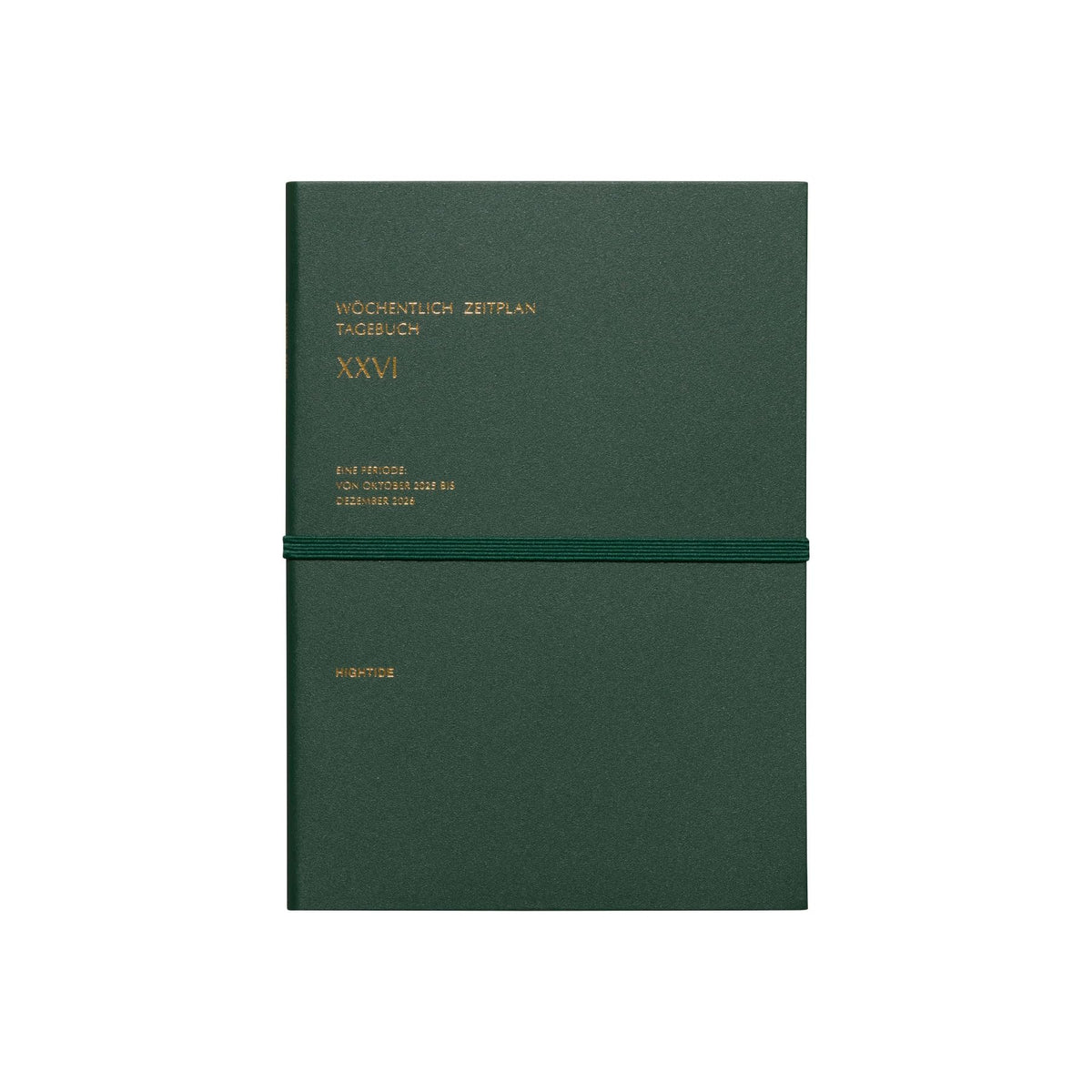 [High Tide Notebook 2026] Verter Green / B6 Block/Starts in October 2025