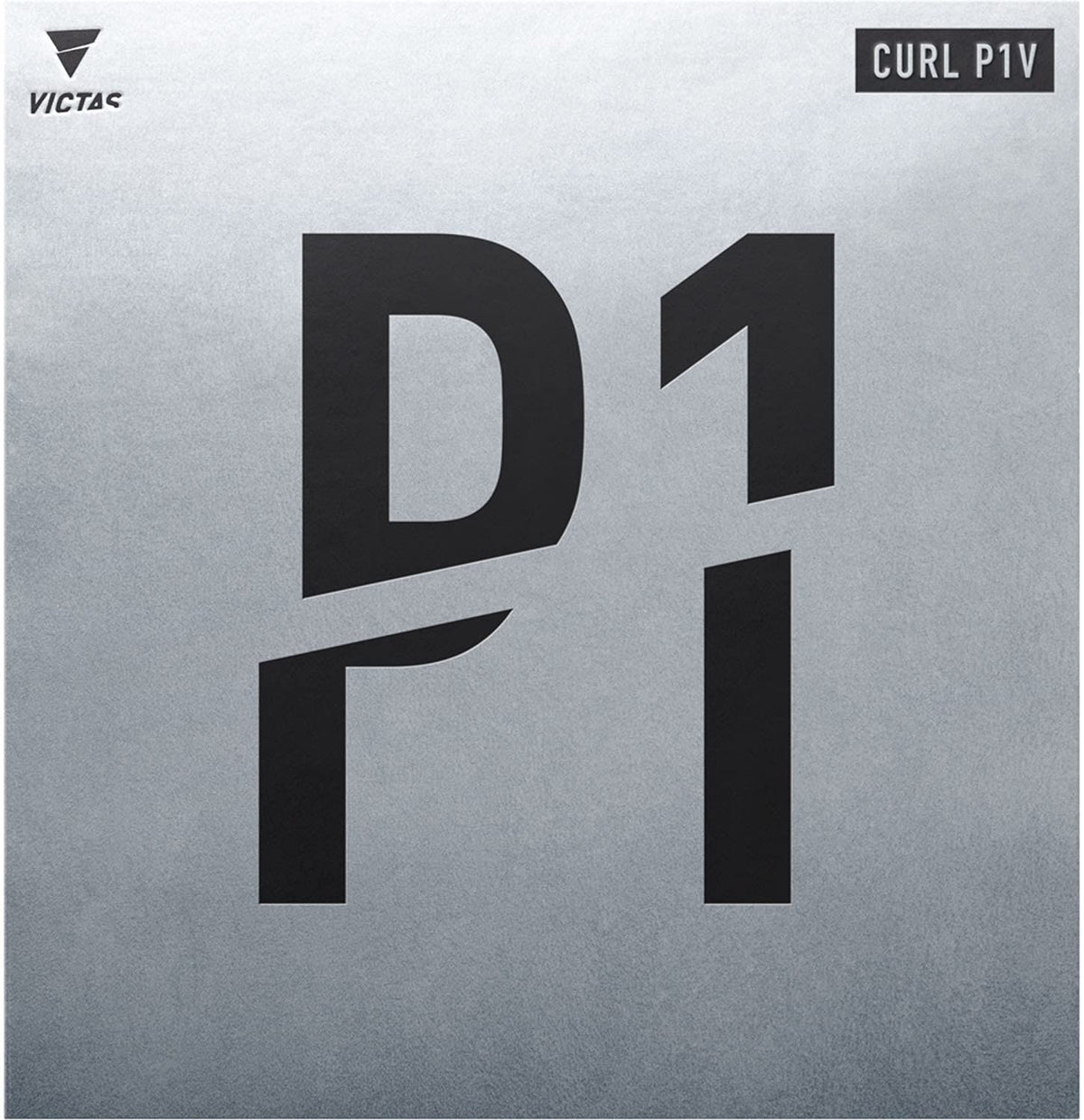 VICTAS Curl P1V - Long Pips Table Tennis Rubber Black / 1.0
