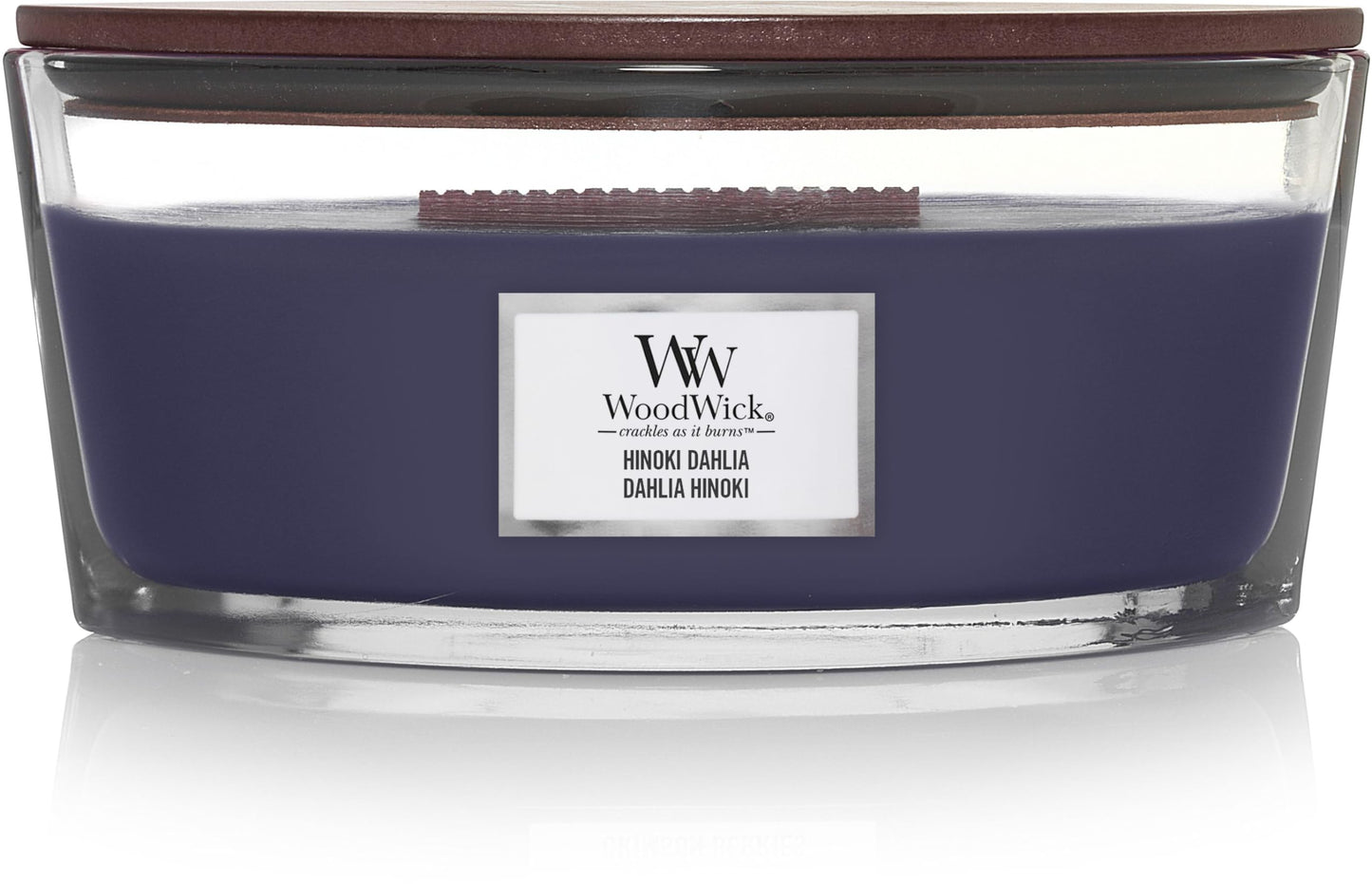 WoodWick HEARTHWICK Hearthwick Large Cypress Daria HINOKI Dahlia Aroma Candle [Parallel Import]