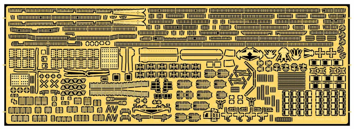 Pit Road GB7020 1/700 GB Series Marine Self Defense Force Escort Ship Maya Haguro Genuine Upgrade Parts Set Plastic Model Parts