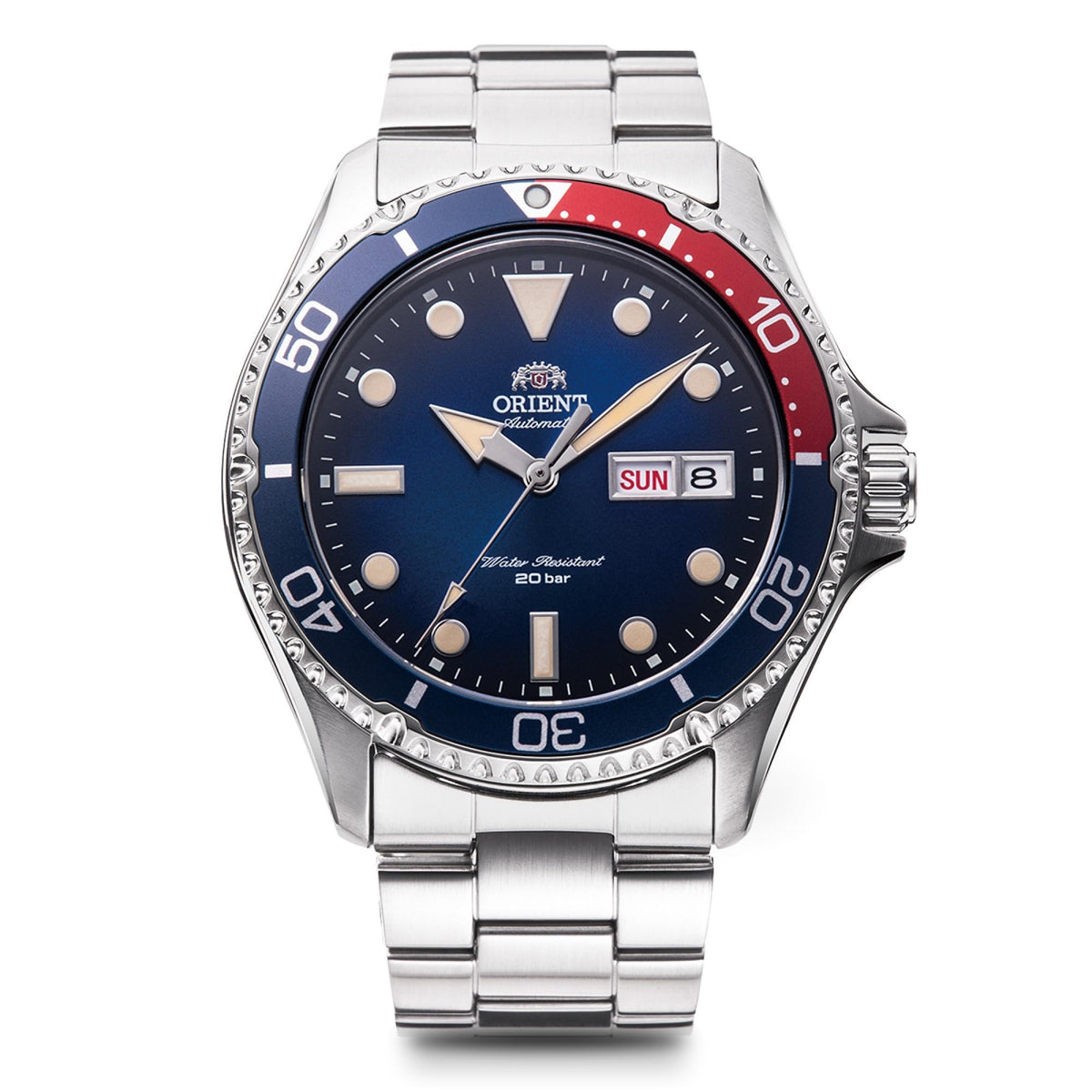 ORIENT Watch Diver Design RN-AA0812L Men's Automatic Watch, Silver Shipped from Japan