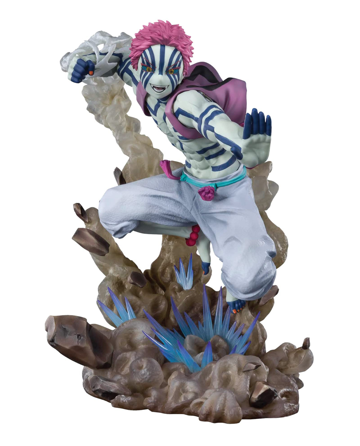 TAMASHII NATIONS - Demon Slayer: Kimetsu no Yaiba - Akaza Upper Three, Bandai Spirits FiguartsZERO Collectible Statue