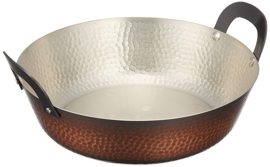 SHINKODO Japanese Copper Tempura Pot (8.26in / 21cm)