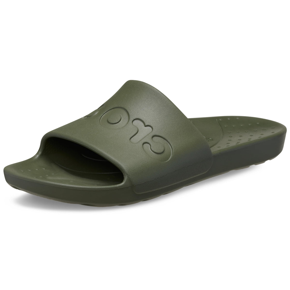 Crocs Slide Sandal, armygre, 26.0 cm