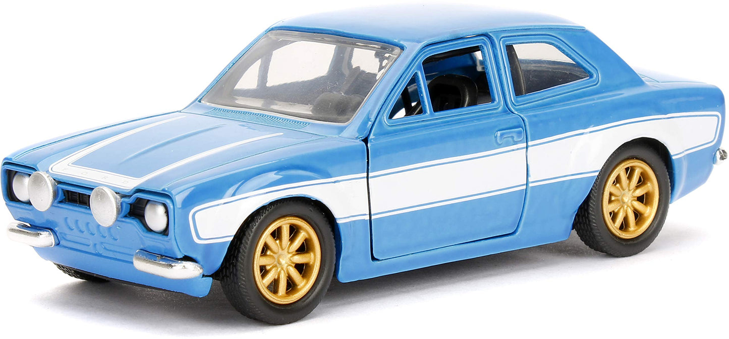 Jada Fast & Furious 1:32 Brian's Ford Escort Die-Cast Car, Toys for Kids and Adults