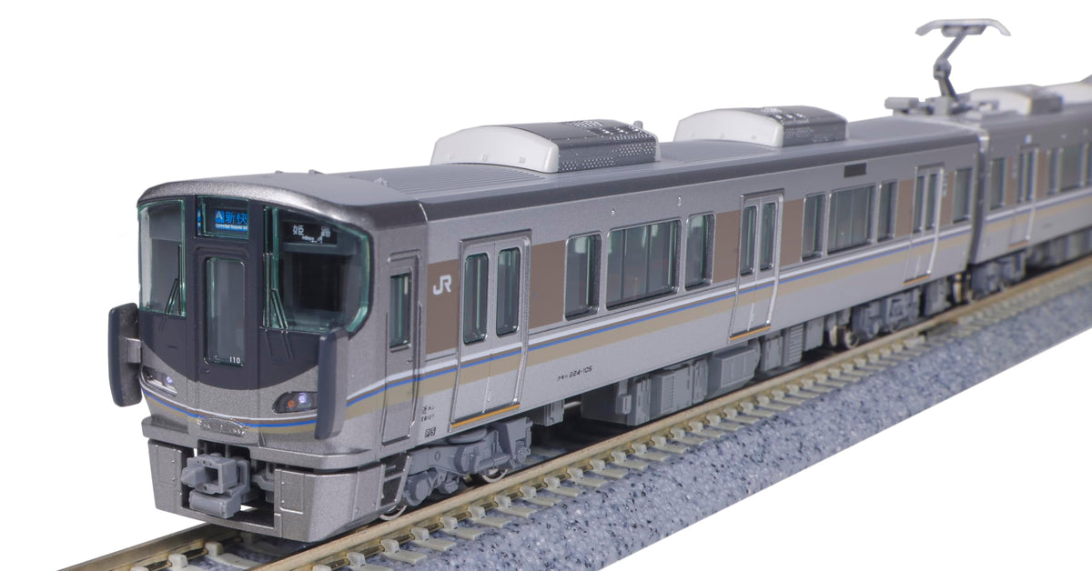 KATO N Gauge 225 Series 100 Series 3 Car New Rapid 8 Car Set 10-1901 Railway Model Train