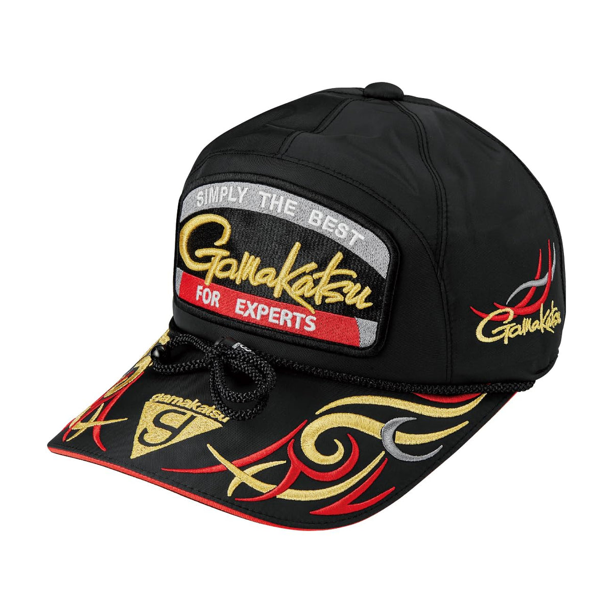 Gamakatsu(がまかつ) Classic, Multicolor (Black/red), L