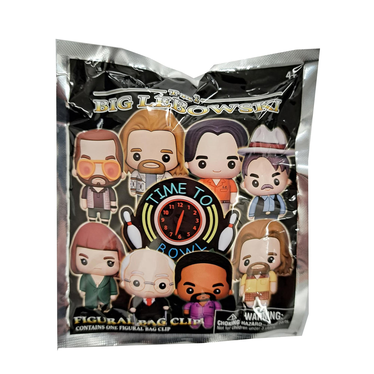 The Big Lebowski Series 1 – 5" Collectible Bag Clip – Blind Bag (ONE Random Figure) – Movie Character Keychain/Backpack Accessory | Official Licensed Merchandise