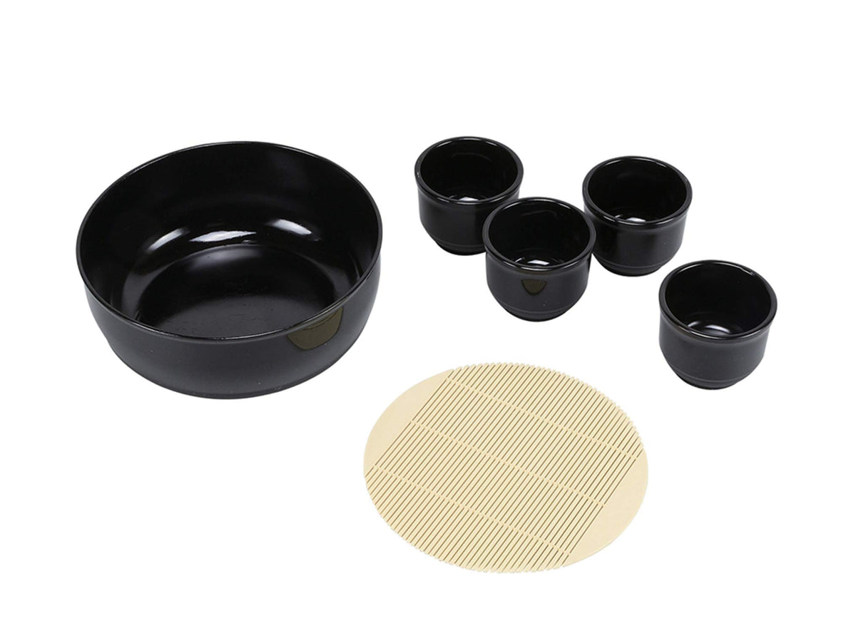 Pearl Metal HB-5804 Somen Pot, Inoguchi, Set of 4, Plastic with Slats, Made in Japan, Flavor