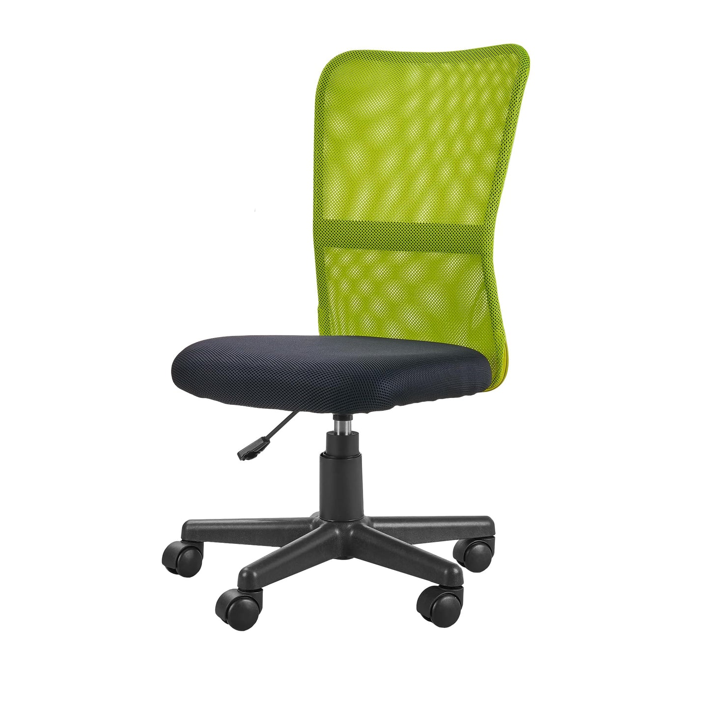 VECELO Office Chair, 360° Rotation, Desk Chair, Computer Chair, with Casters, 3.9 inches (10 cm) Elevation, High Back, Breathable Mesh, Comfortable to Sit, No Fatigue, Stepless Elevation, Computer