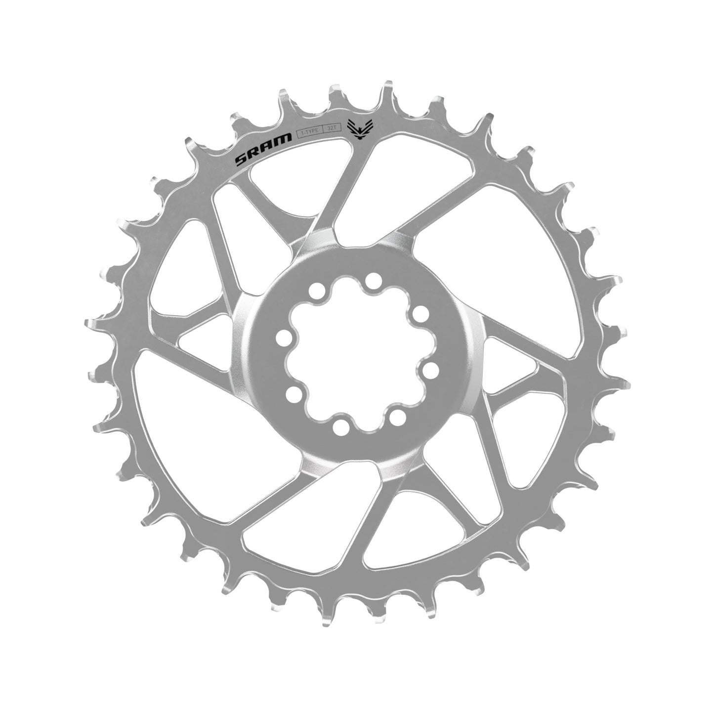 SRAM Eagle 90 T-Type Direct Mount Chainring - 32t, 12-Speed, 8-Bolt Direct