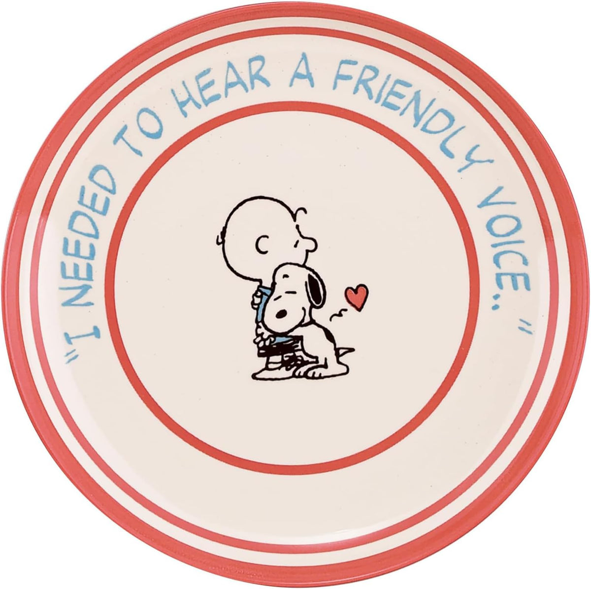 Peanuts SN2502-330 SDGs Recycling Tableware 21 Plates (Charlie Brown) Plate, Large Plate, Pasta Plate, Diameter 8.5 x Depth 0.8 inches (21.5 cm) x Depth 0.8 inches (21.5 cm) x Depth 0.8 inches (2 cm