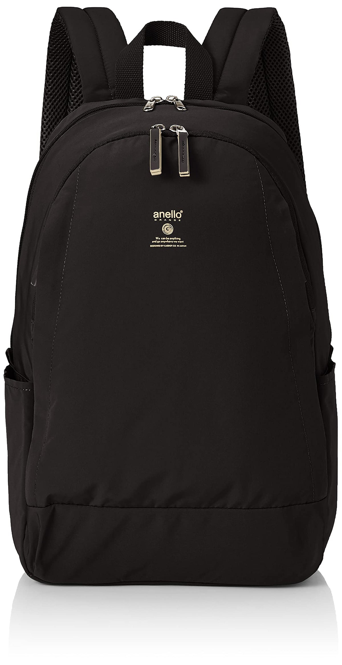Anello Grande GTM0311 Backpack, A4, 10 Pockets, black (black 19-3911tcx), One Size