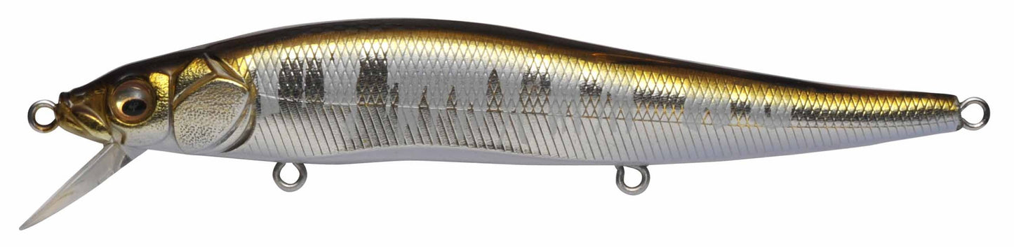 Megabass Vision Oneten Wagin Lotus II Lure, 14g, Black Bass, 1pc, Fresh Water, River Pond Lake, Slow Floating, 1.01.3m, March - May, October - November