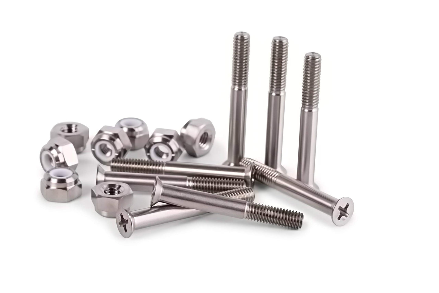 Titanium Skateboard Mounting Hardware Screws 1 inch