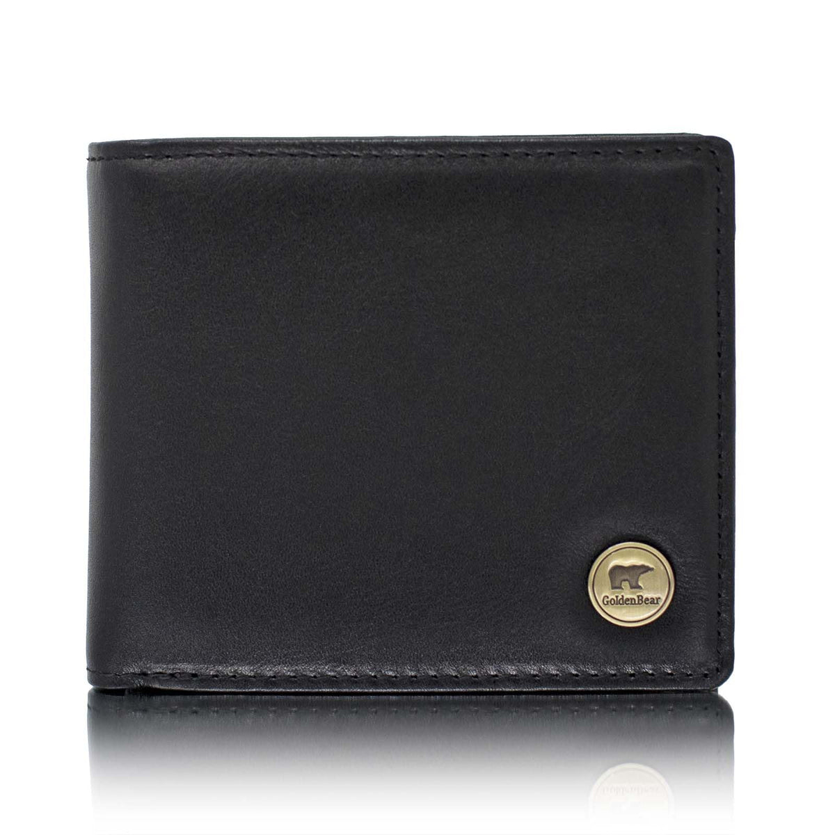 Golden Bear(ゴールデンベア) Men's Multiple Card Storage, Black, One Size