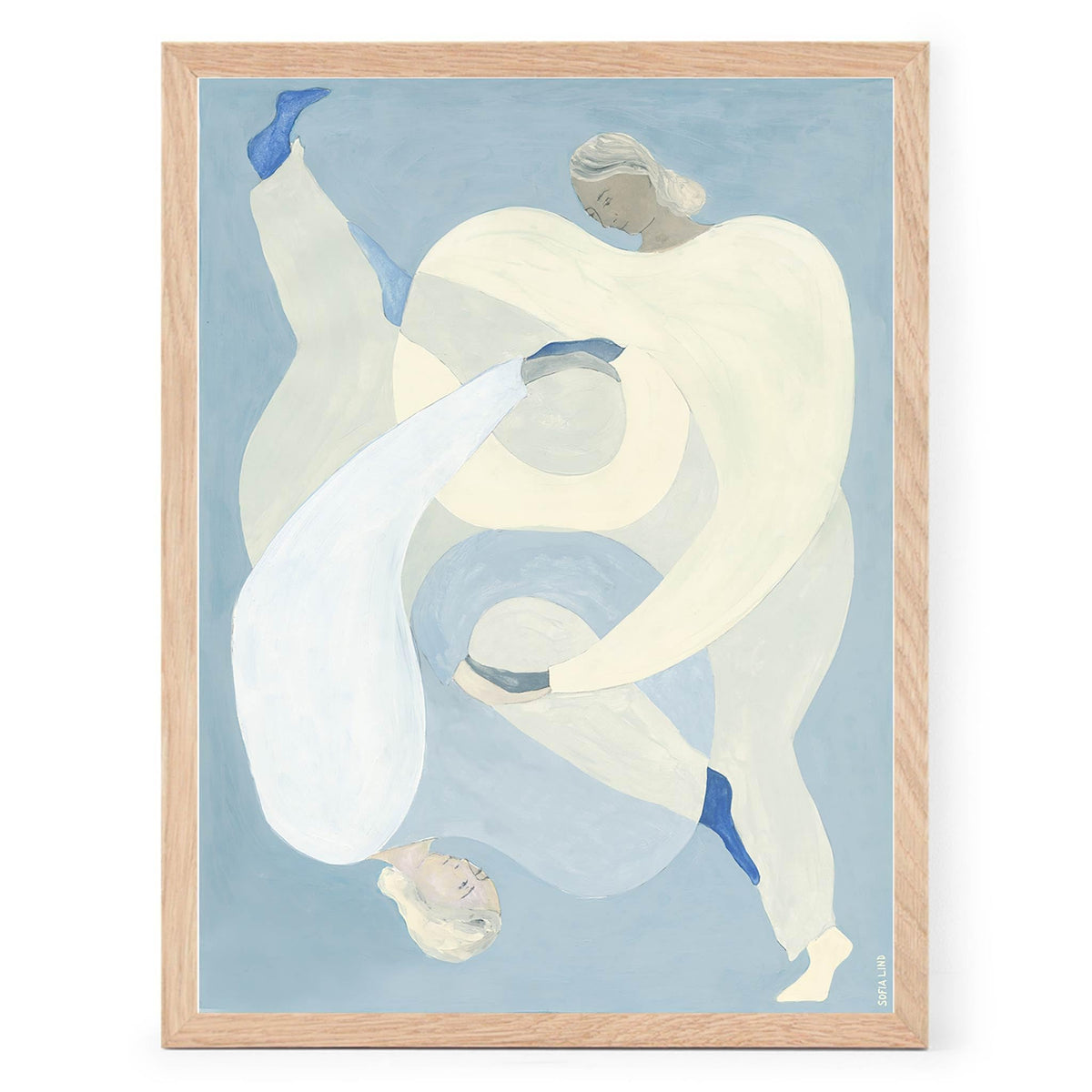 THE POSTER CLUB POSTER HOLD YOU-BLUE (11.8 x 15.7 inches (30 x 40 cm)