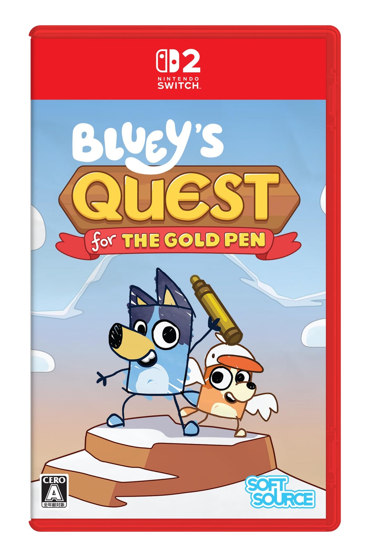 Bluey's Quest for the Gold Pen -Switch2