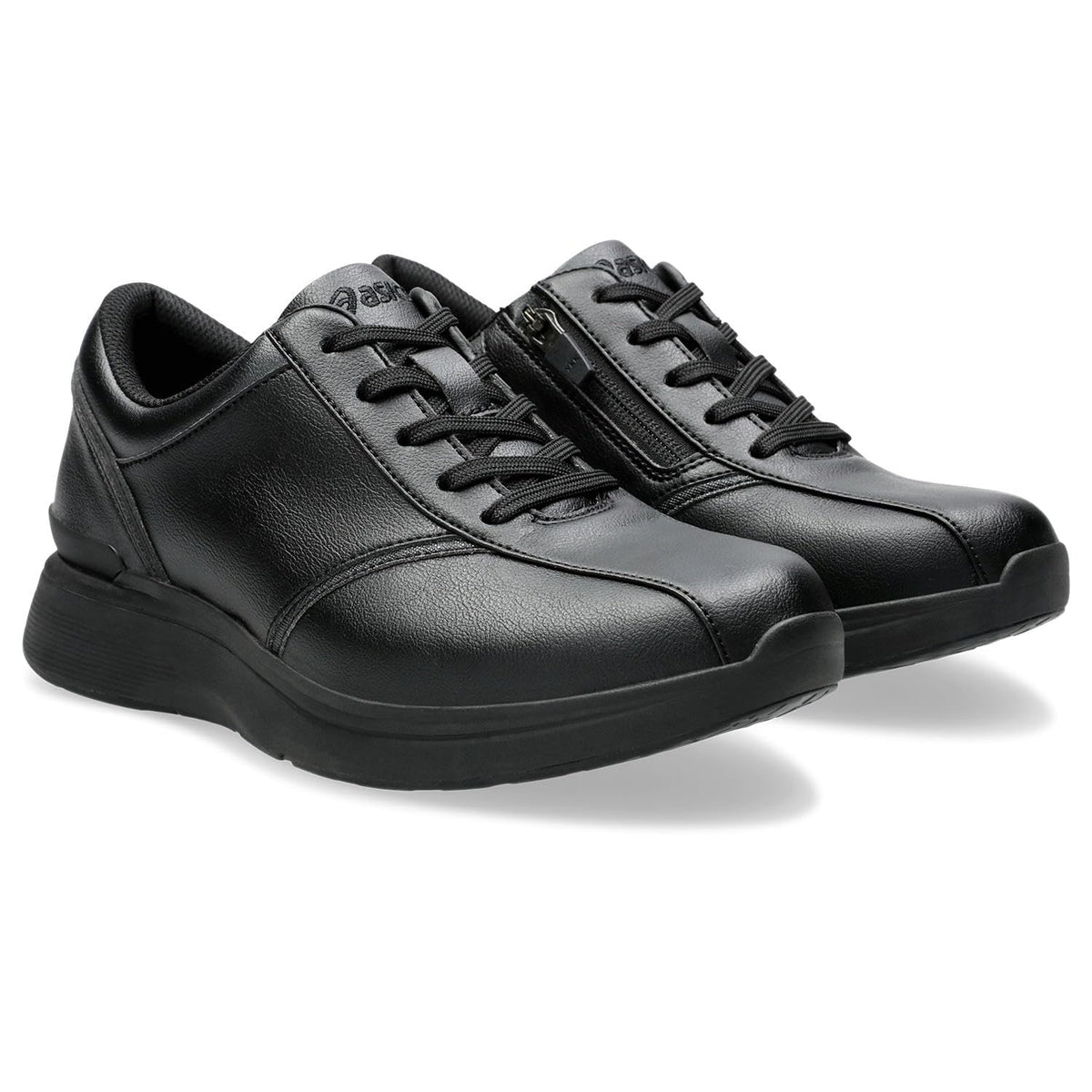 Wellness Walker Women's Walking Shoes, Asics Walking, Equipped with MCCS to Reduce the Strain on Your Knees, Increases Needs, black 001, 23.0 cm 3E