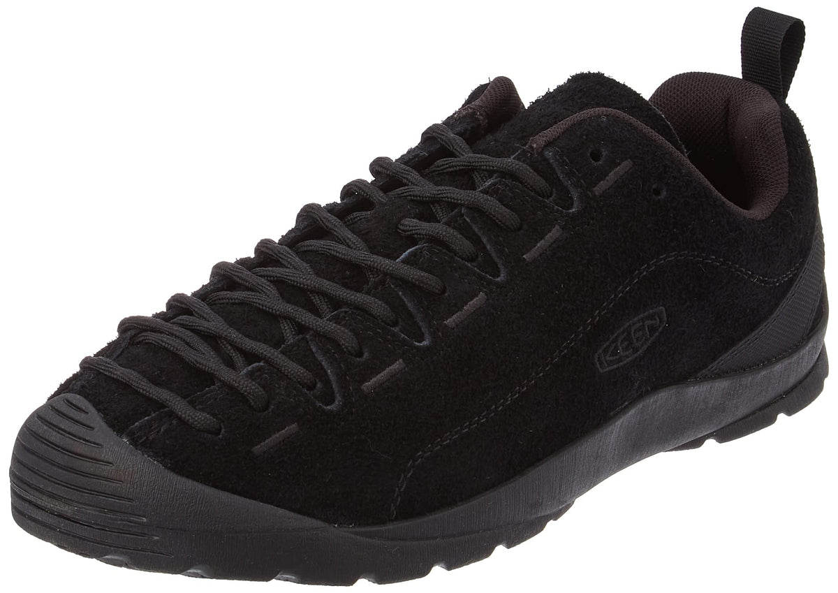 KEEN Women’s Jasper Climbing Approach Style Sneakers, Black/Black, 6.5 Medium US